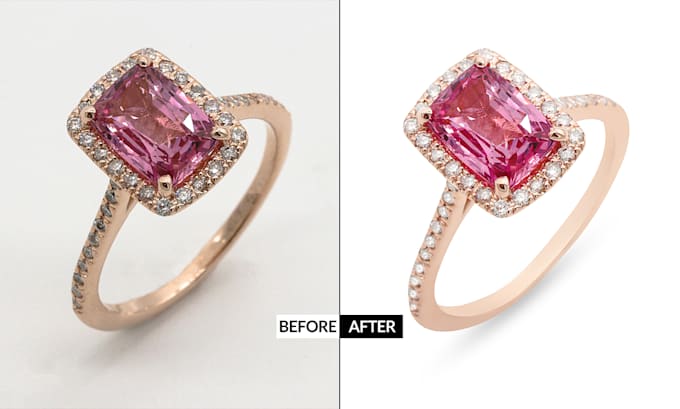 do high end jewelry image retouch superfast
