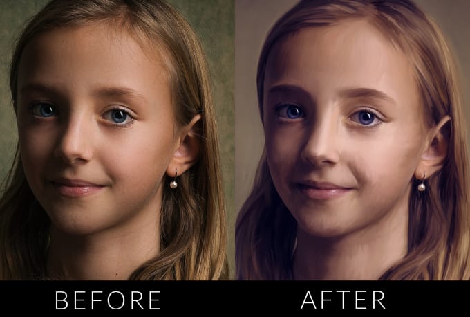 Change Your Portrait Into A Digital Oil Painting By Pixmanipulator