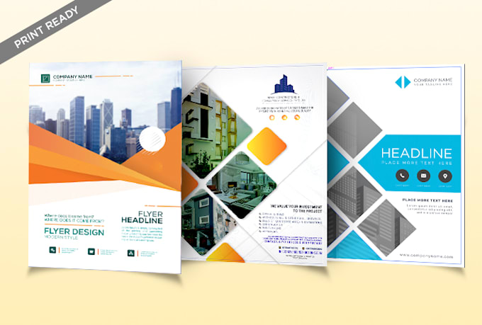 design a professional stylish flyer, poster or magazine ad