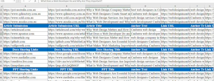 do the best link building work for australia site