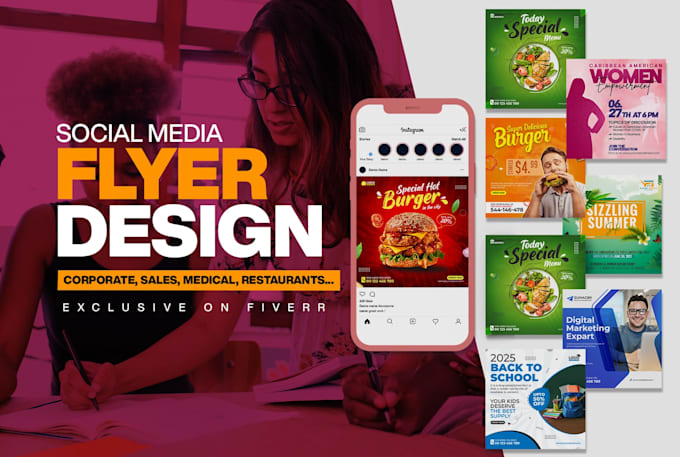 design a sales driven business or promotional flyer