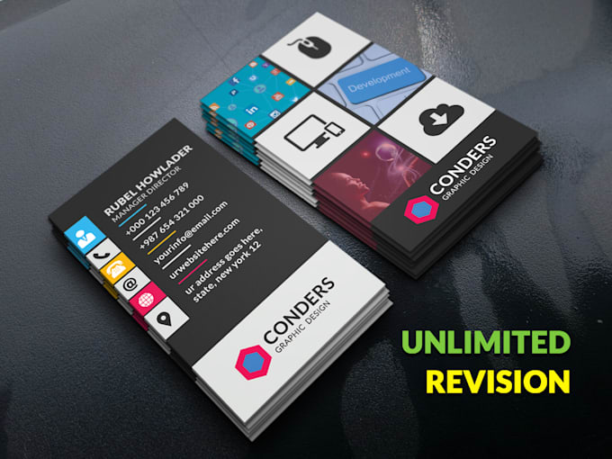 design an amazing and modern business card