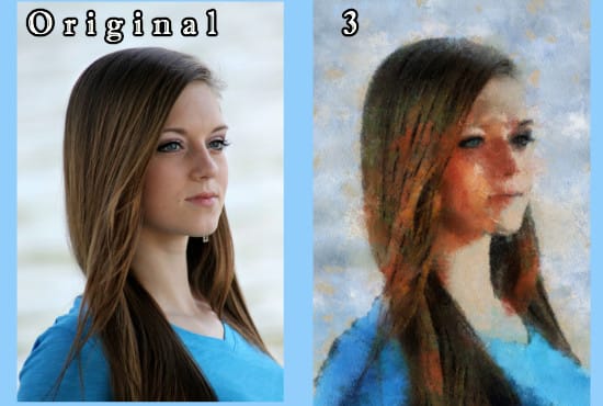 transform any portrait into a work of art