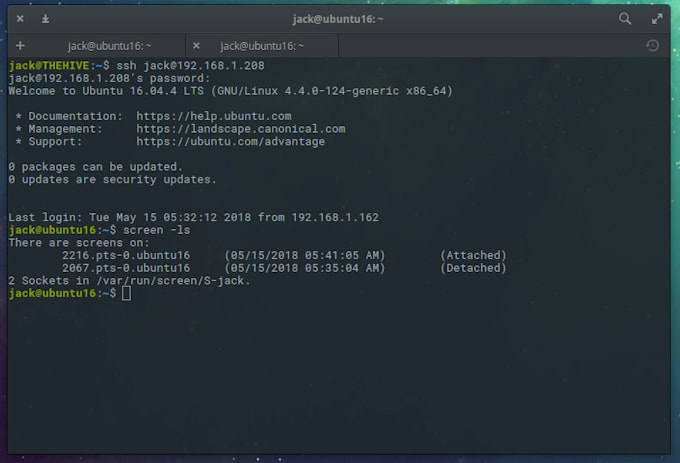 write a python or shell script