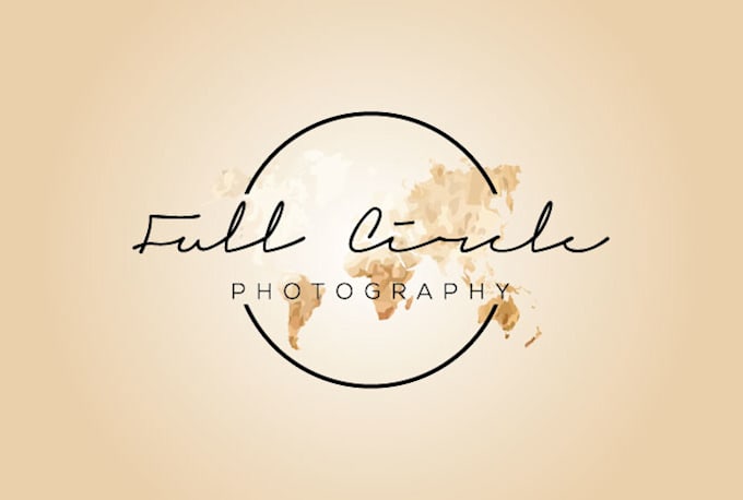 design watercolor logo for you