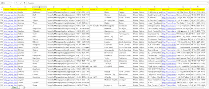 do b2b lead list for USA