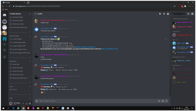 Make a dynamic and easy to navigate discord server by Thenoobsteam | Fiverr