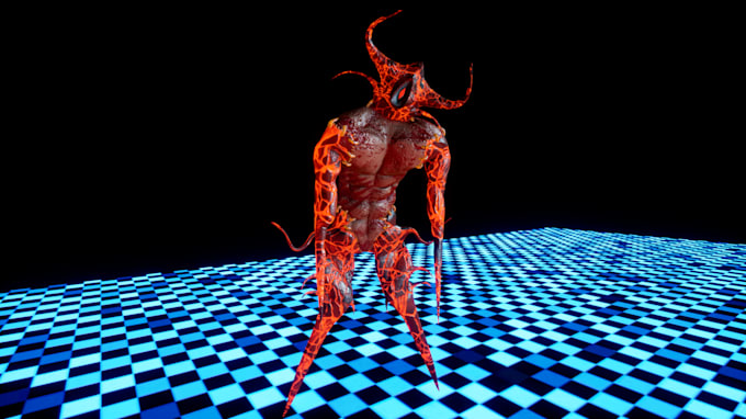 sculpt and design any 3d character and creature in zbrush