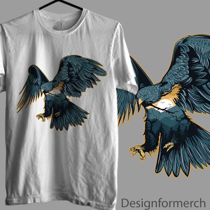 create a custom illustration for t shirt design