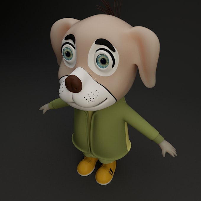 do character modeling texturing rigging animations etc