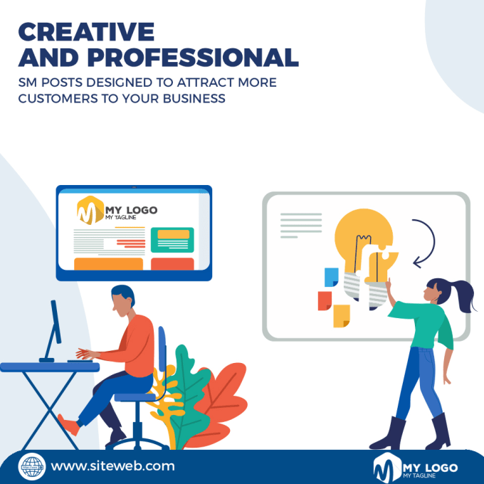 design amazing social media graphics and posts