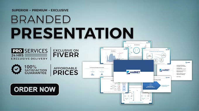 do redesign powerpoint presentation slides or minor touchups