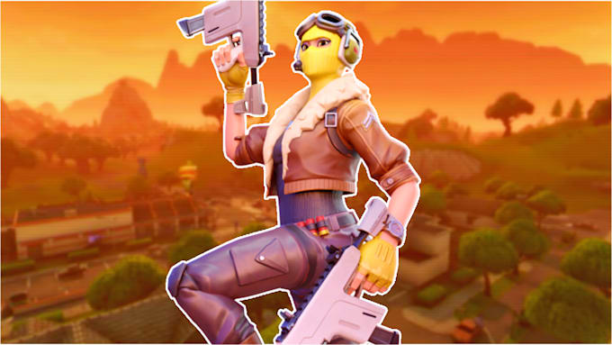 Make a high quality fortnite thumbnail with custom text ...