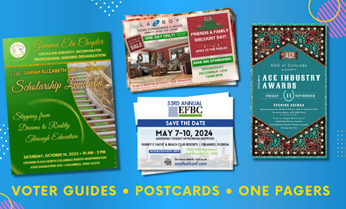 design a professional business flyer, one pager, sales sheet, flyer or postcard