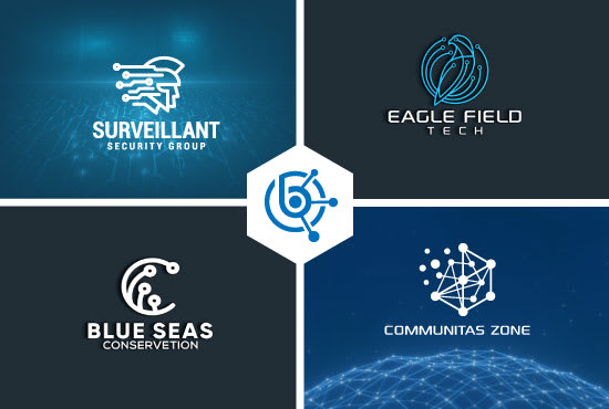 do startup technology and crypto security tech logo
