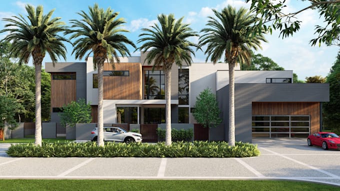 do realistic architectural 3d modeling and rendering