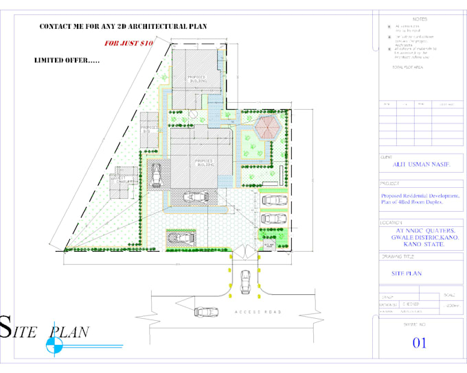 design your architectural plans, floor plan, sketches with autocad