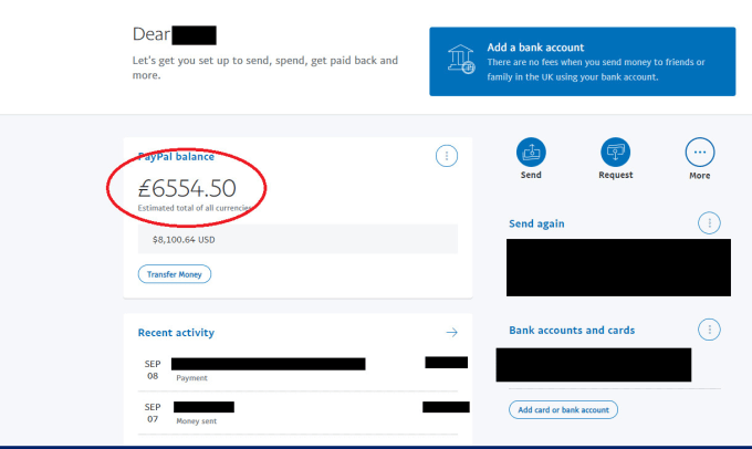 how to increase your paypal balance