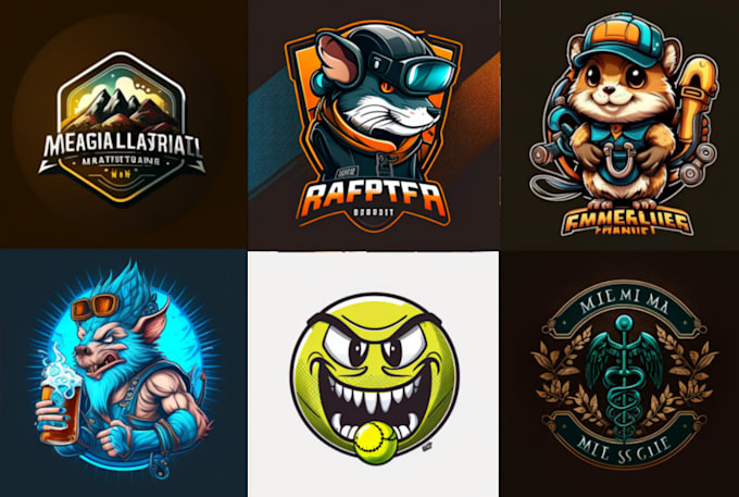 create catchy mascot cartoon logo using midjourney ai