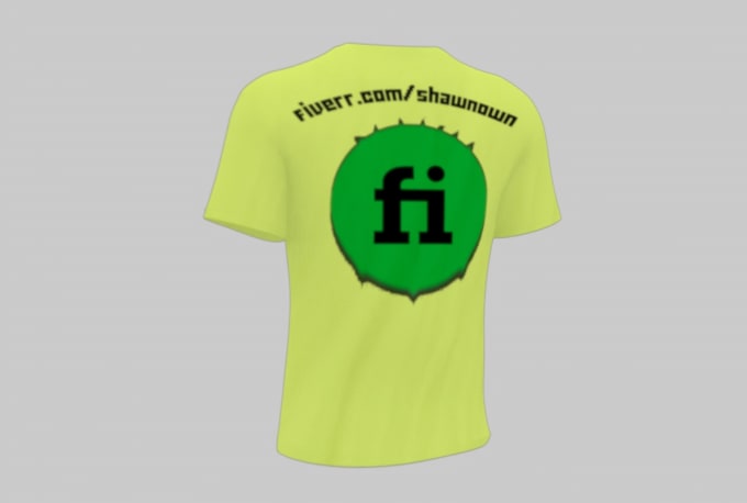 Make A 3d T Shirt Mock Up 360 Perfect Loop Video By Shawnown