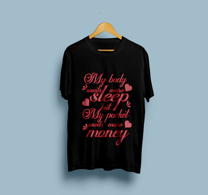 create amazing tshirt design and do logo mockup