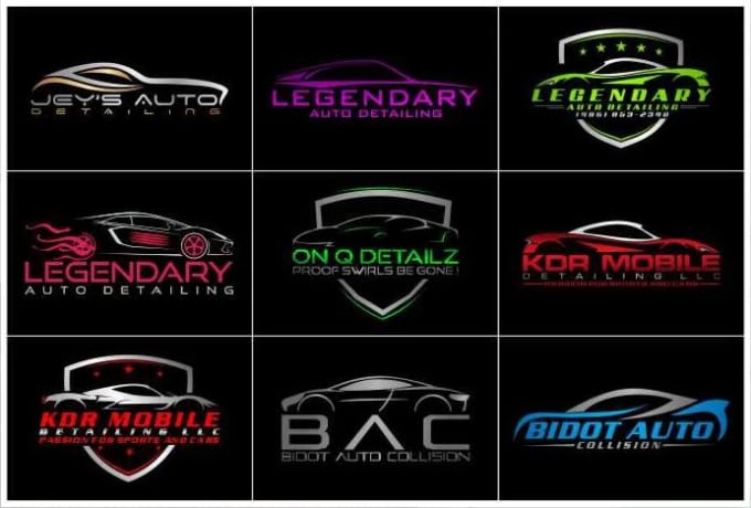 Create Luxury 2d 3d Auto Detailing And Car Wash Logo By Logomaniaa