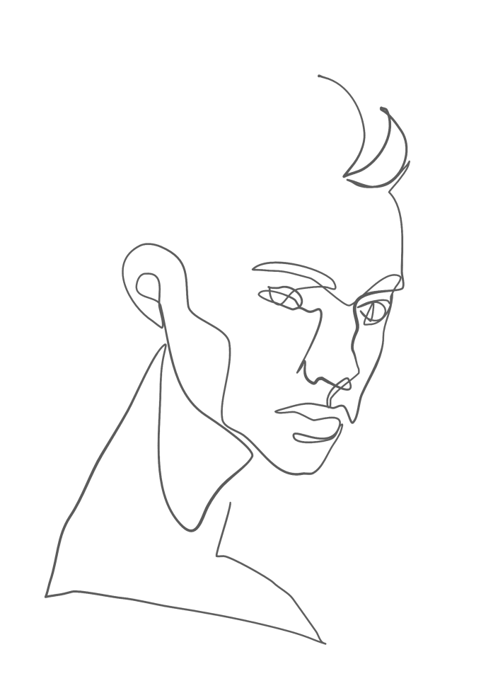 Create a minimalist one line drawing by Iodidmb | Fiverr