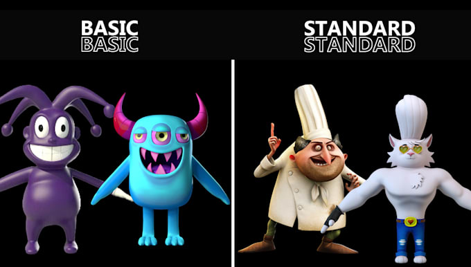model 3d stylized characters in zbrush