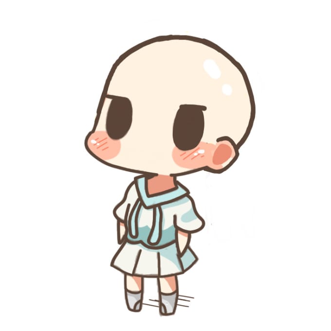 Draw You Any Anime Character By Arielvillarias,Woman Side Face Profile