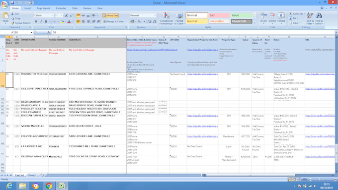 do data entry,copy paste, excel data entry and web research