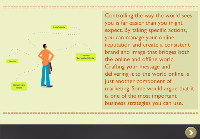 create an INFOGRAPHICS and video slideshow