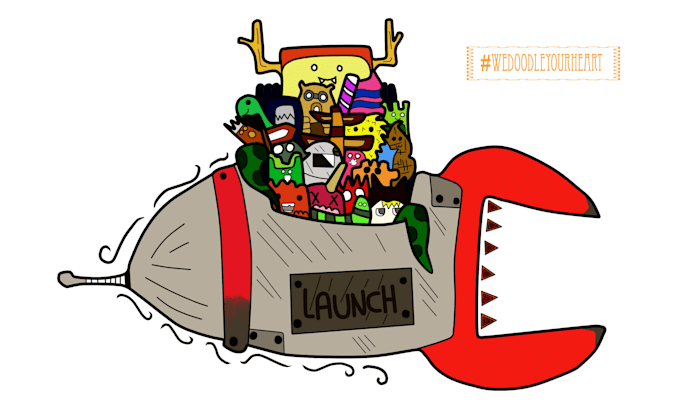 draw doodle art for anything