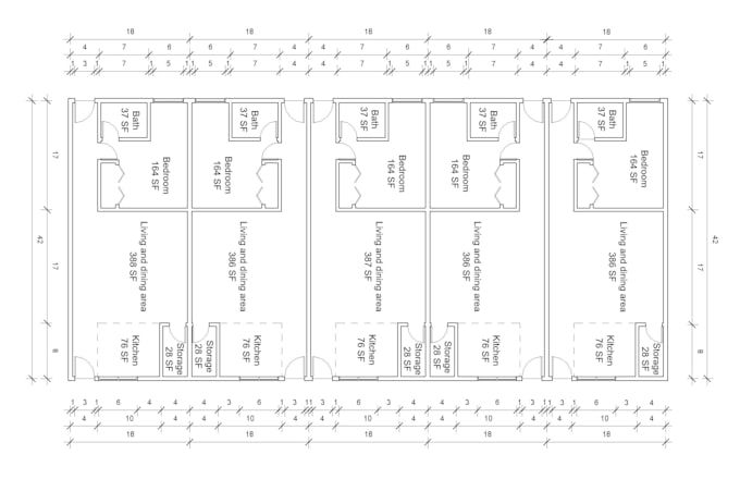 draw floor plan from hand sketch with dimensions,labels and 3d model