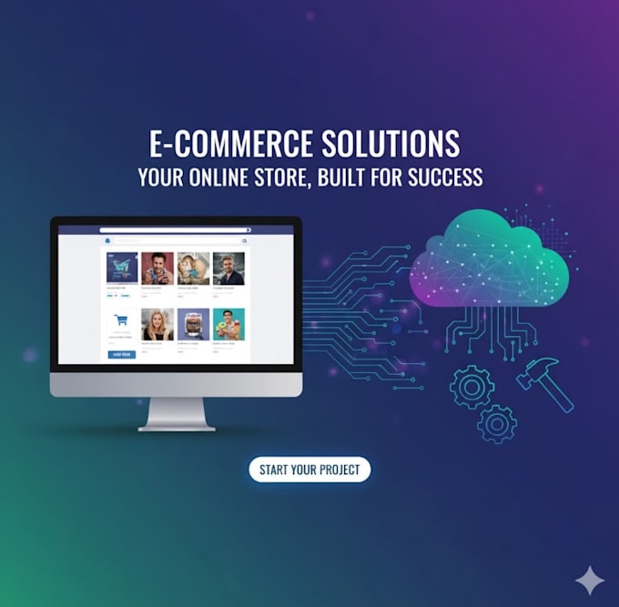 design and develop ecommerce online store website