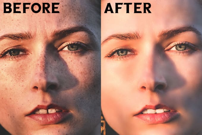 do high end photo retouching and editing