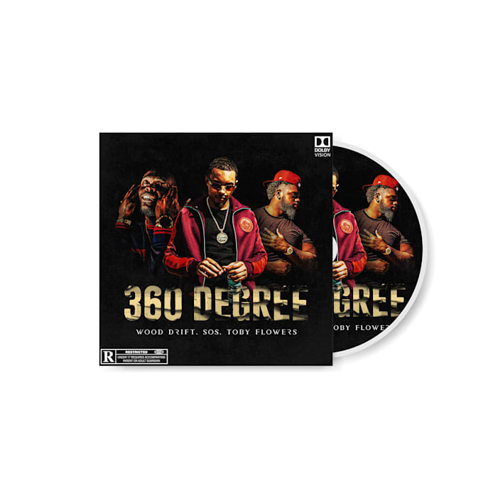 design stunning album cover or single artwork