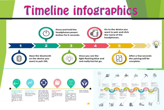 design modern infographic flow charts and diagrams