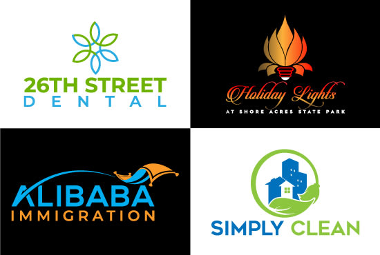 design flat, minimalist, business logo