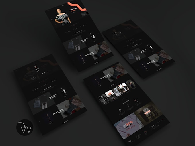 design UI UX for website, mobile app, or wireframe