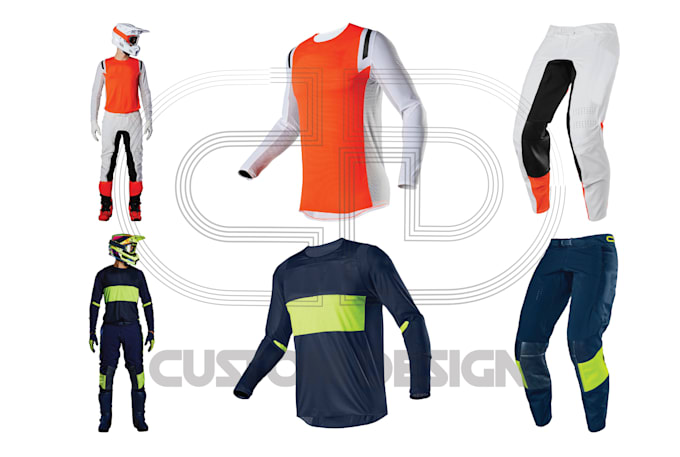 design you a high quality custom jersey mx gear bmx mtb pant