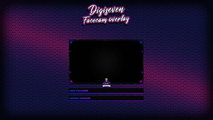 make facecam overlay for youtube or twitch
