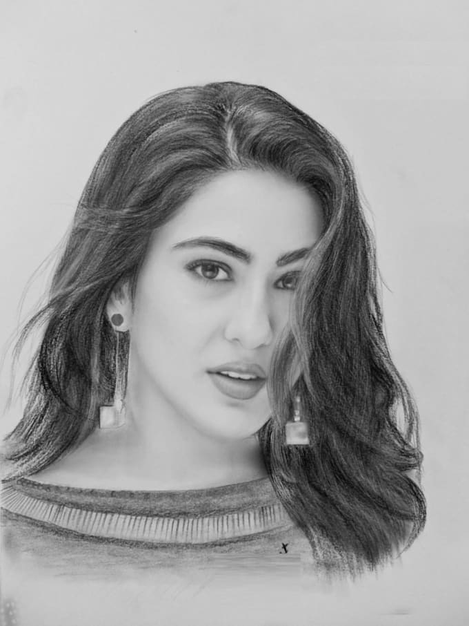 Make A Beautiful Pencil Sketch From Your Photo By Amaalmallik12