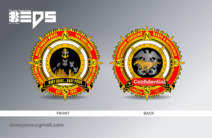 do military coin designs