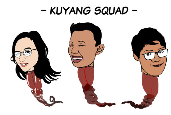 draw kuyang for you xx indonesian ghost xx