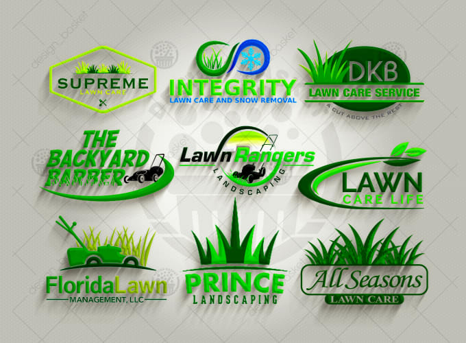 Design lawn care, landscape, irrigation or grass logo by Design_basket ...