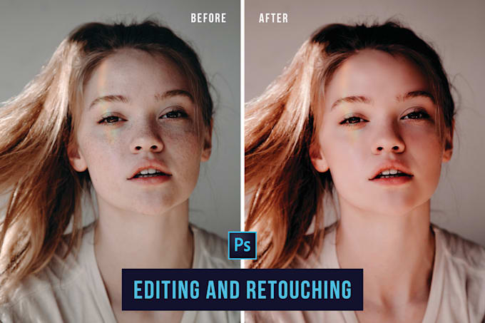 do adobe photoshop editing and photo retouching