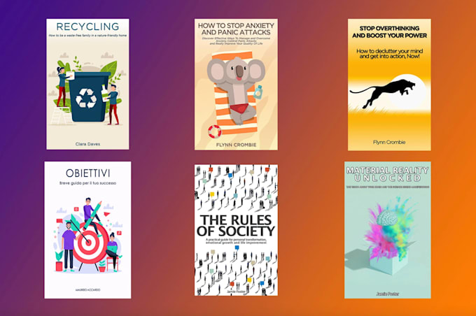create a catchy cover for your ebook, audio or paperback