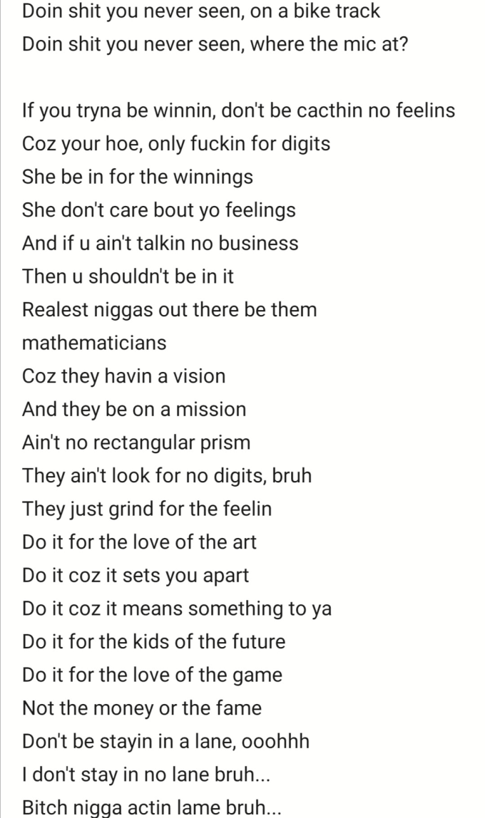 Write Creative And Meaningful Lyrics For You And Make Your Own Flow Incredibly By Ethanalbers