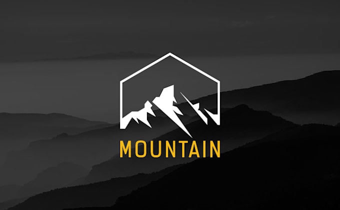 design a mountain logo within 18 hour