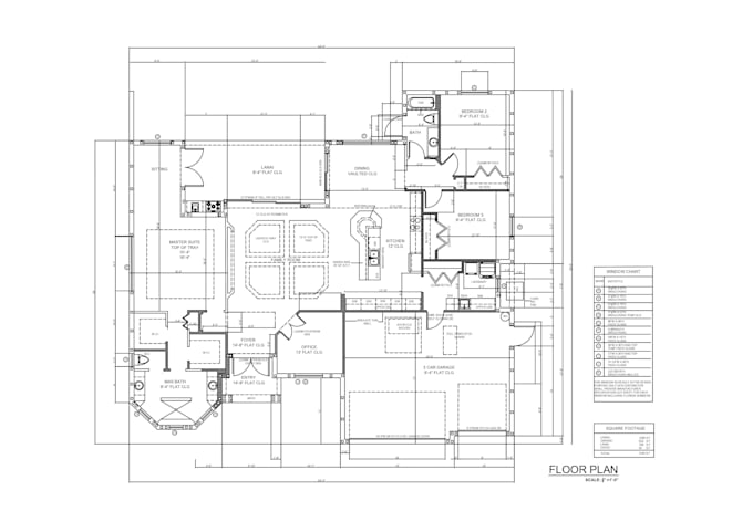 create architectural 2d floor plans and redraw floor plans